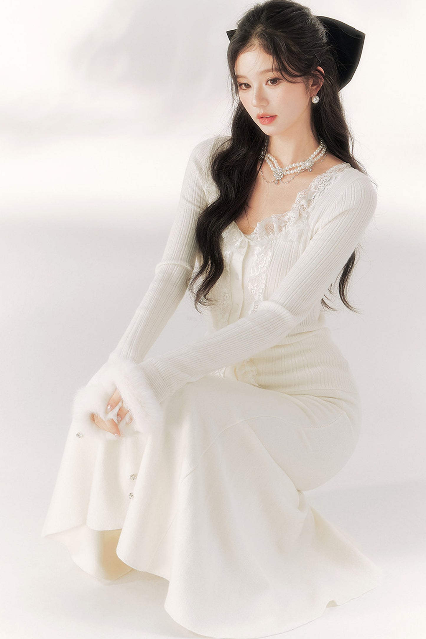 Princess Lace Knit Top