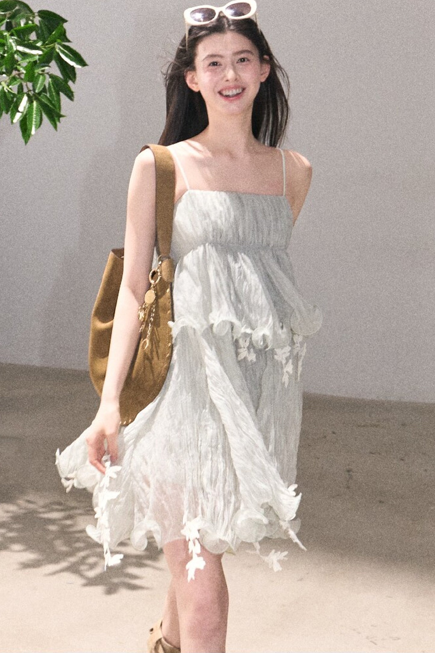 Mint Lace Spaghetti Strap Dress
