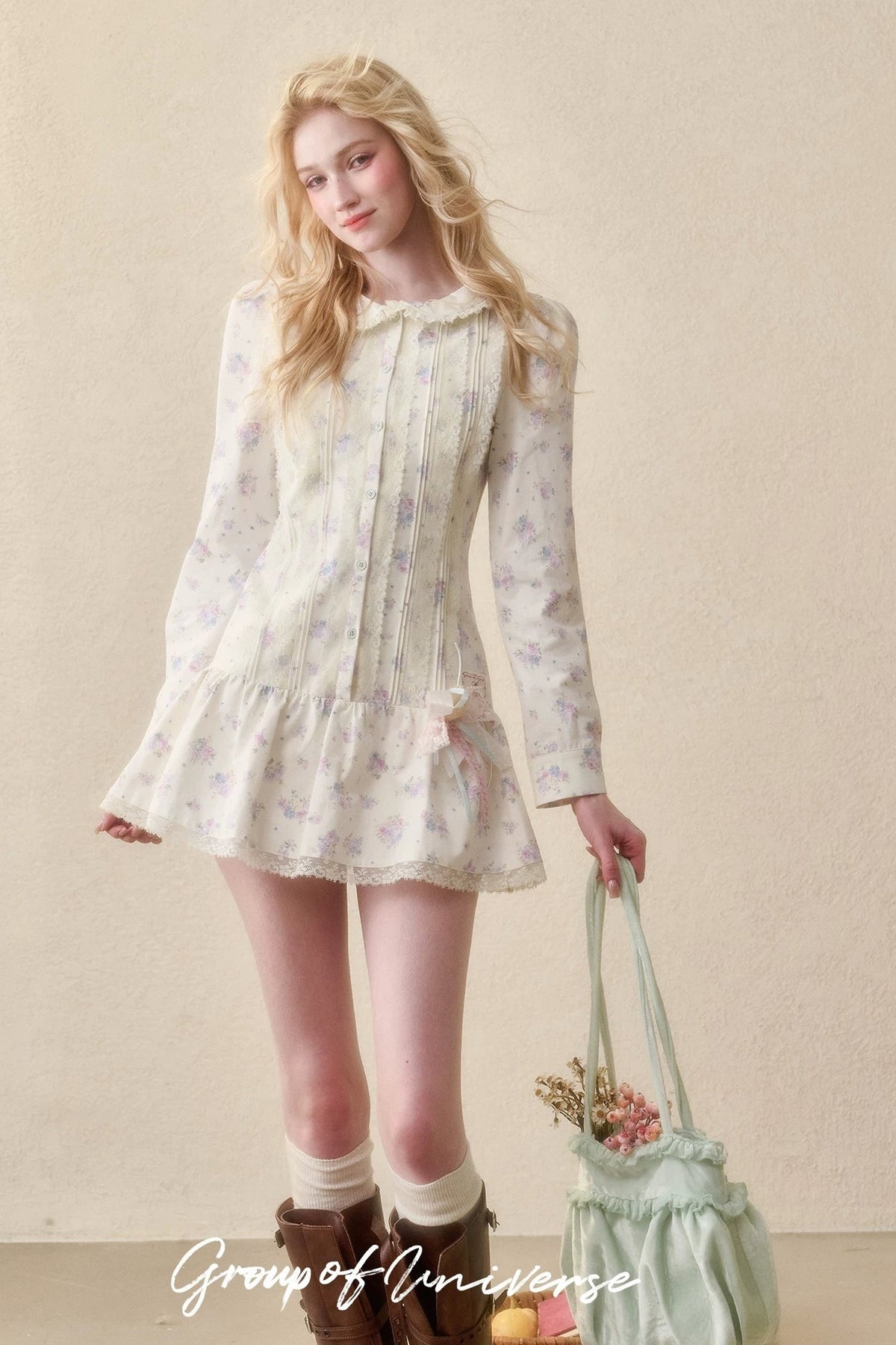 Little Jasmine Long Sleeve Dress