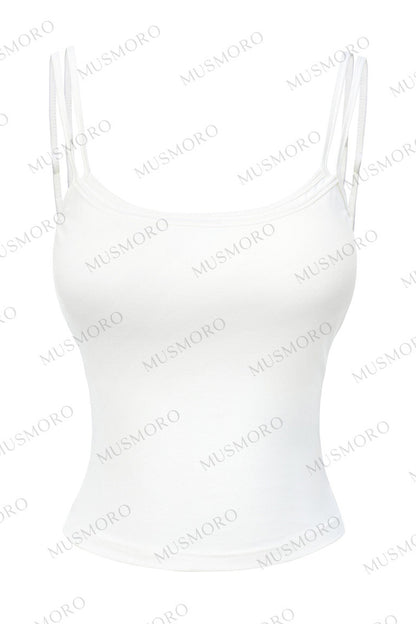 Contrasting Mesh Camisole Top