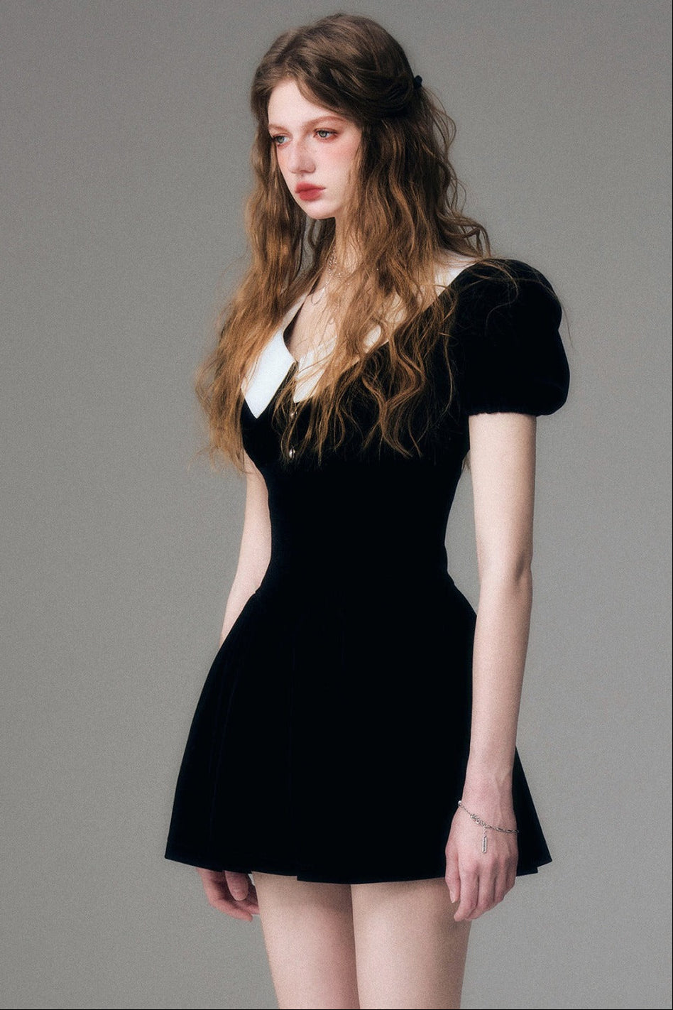 Black Velvet Ballet Dress