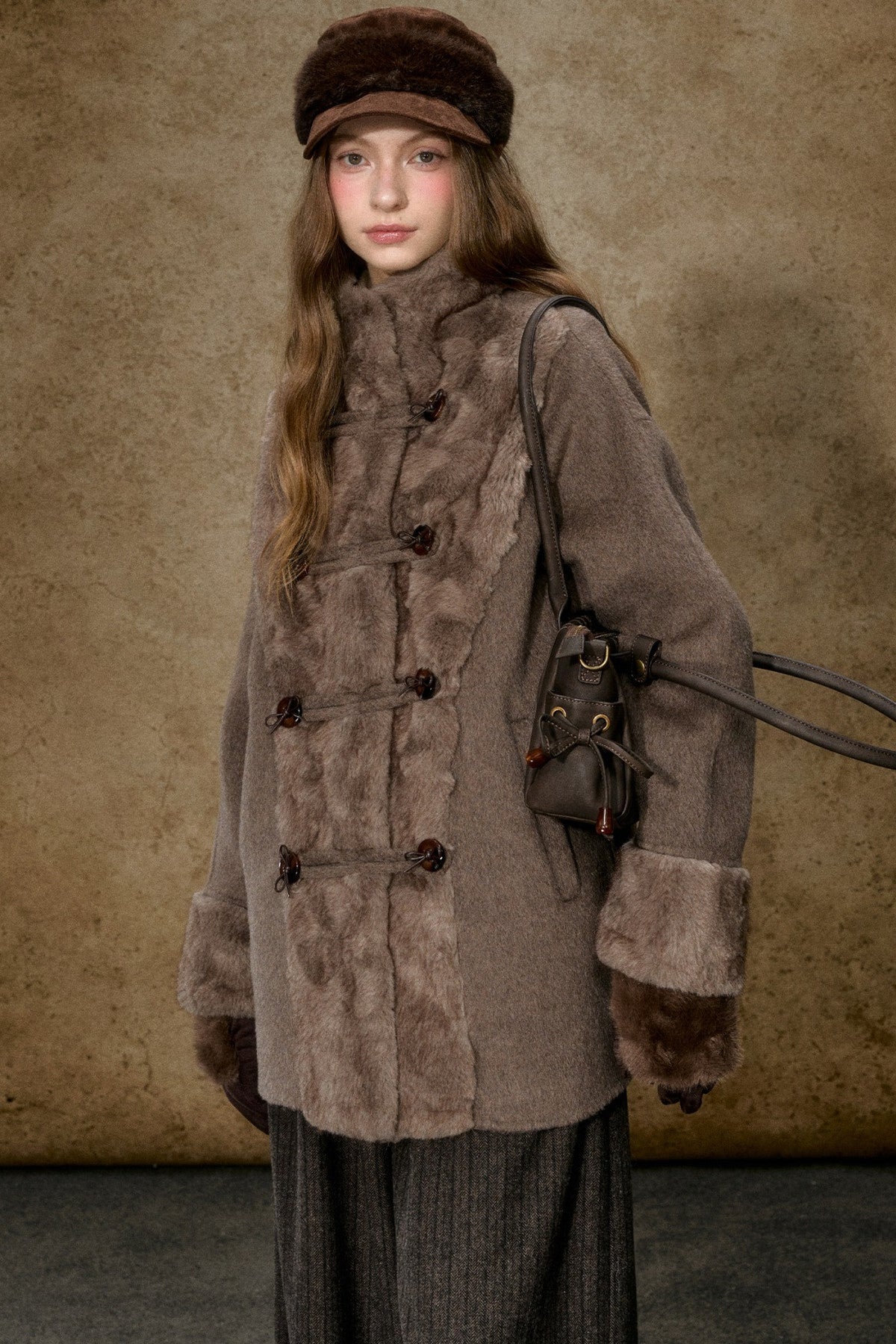 Mid-Length Double-Sided Woolen Jacket