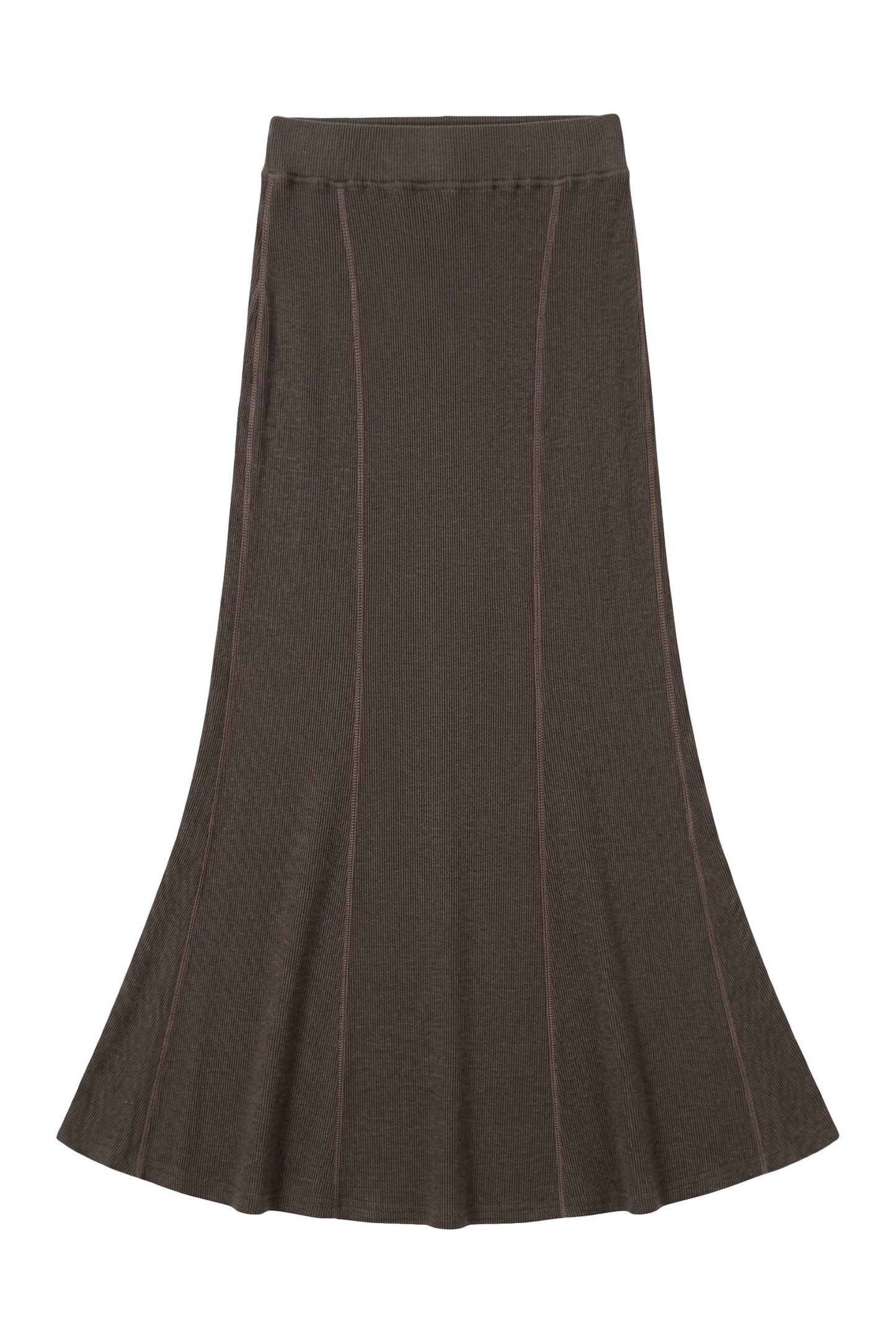 Ensemble 3 pièces en maille irrégulière avec cardigan et jupe