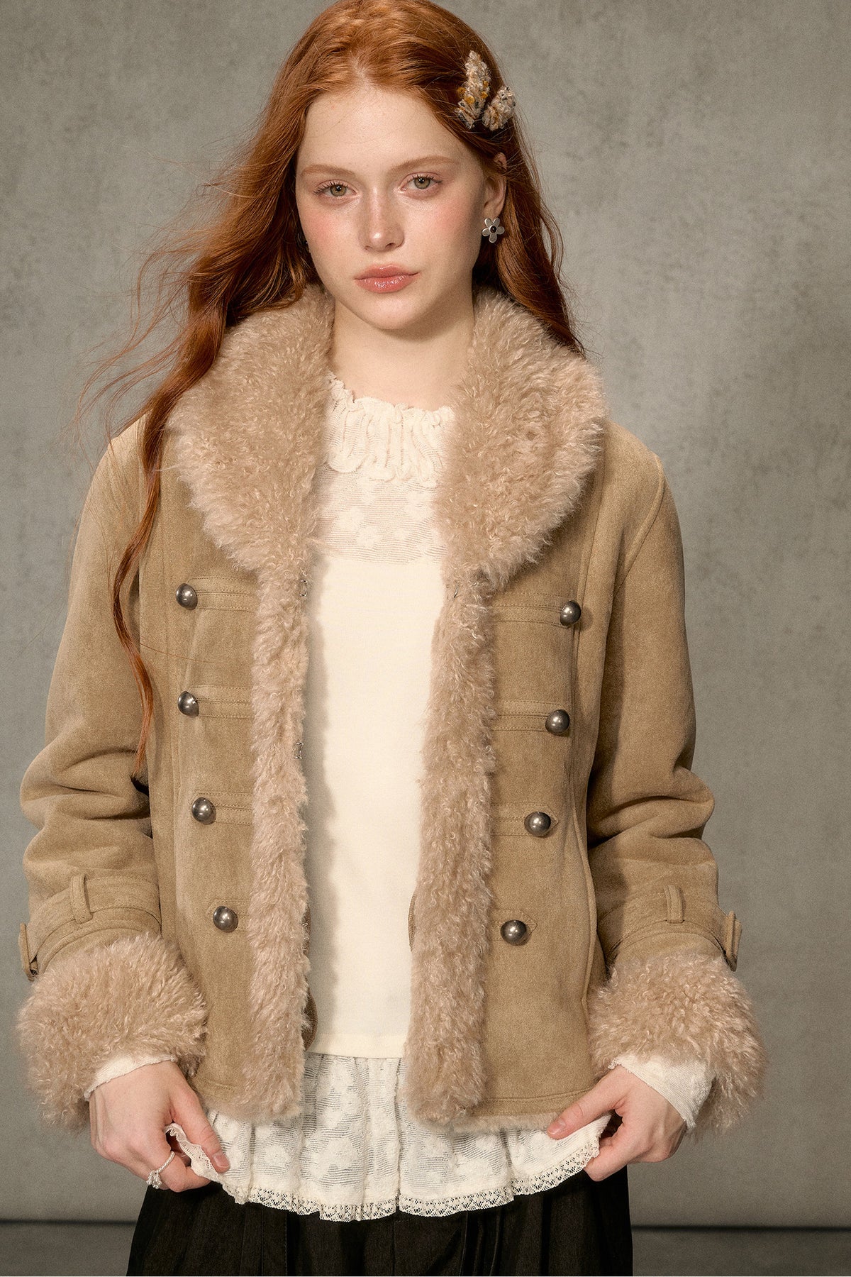 Fur Collar Jacket