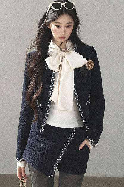 Ensemble veste en maille et pantalon Bluebell