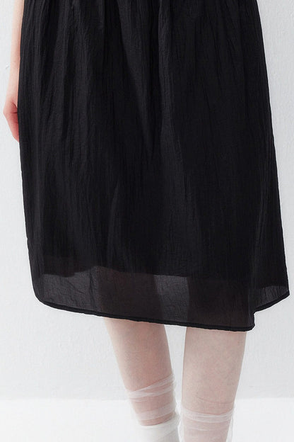 Acetate Elastic Umbrella Skirt