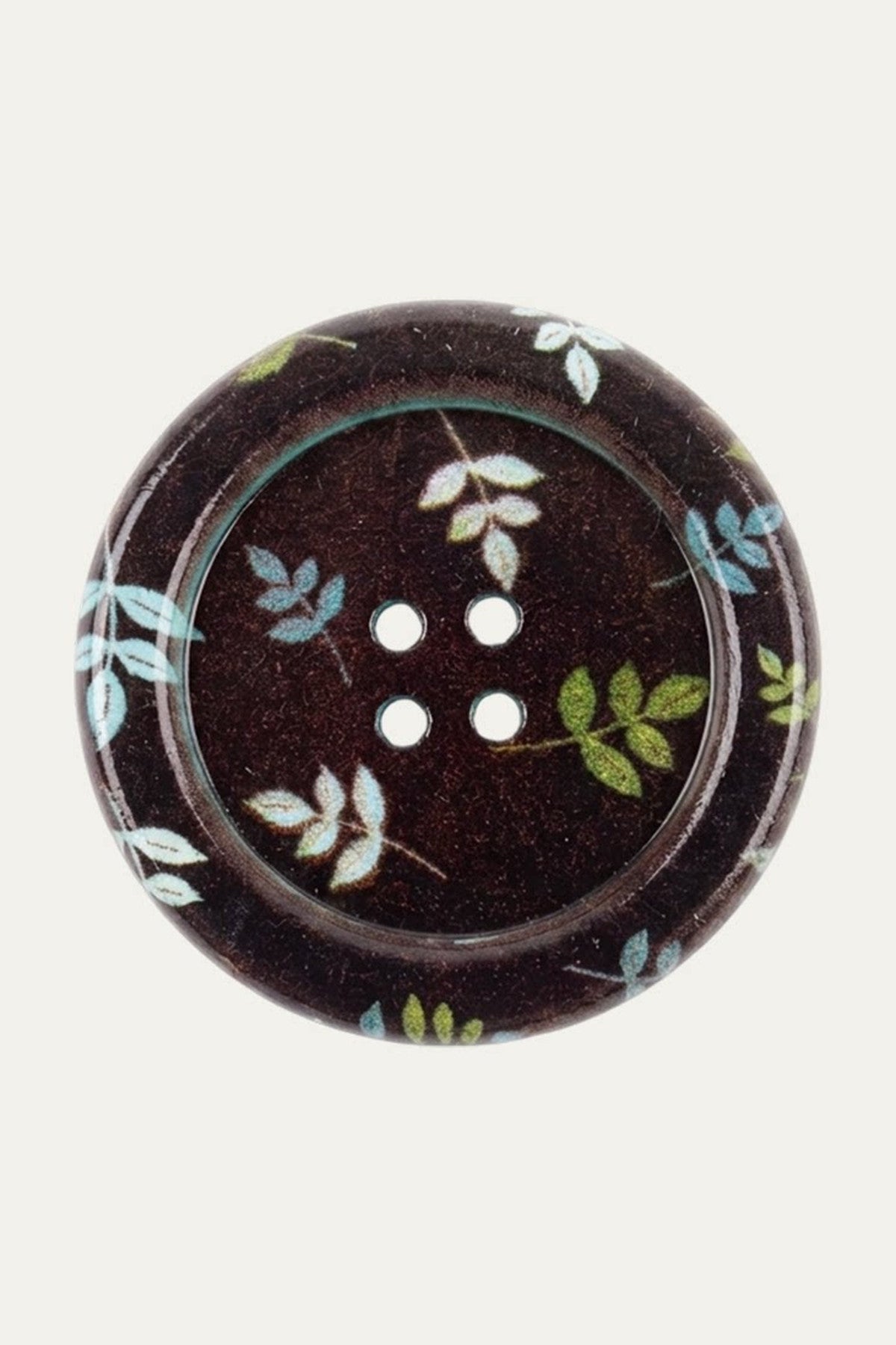 Plaid Polka Dot Button Hair Clip