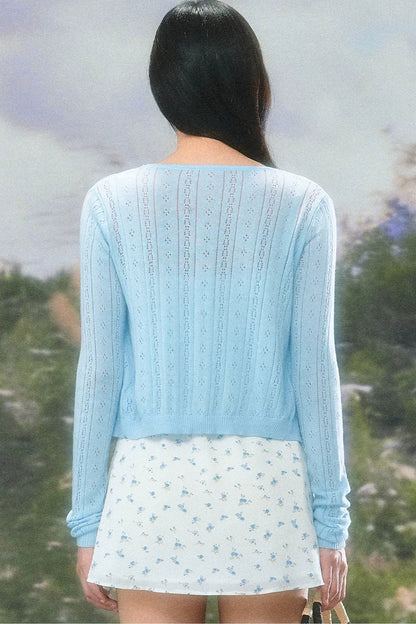 Abito petite floreale con spalline sottili