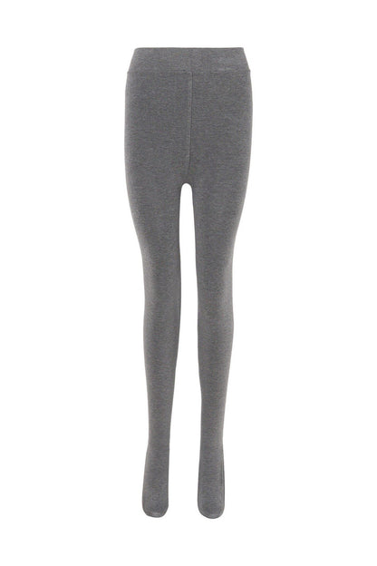 Gray Hooded Cardigan Jacket and Pants Set-Up