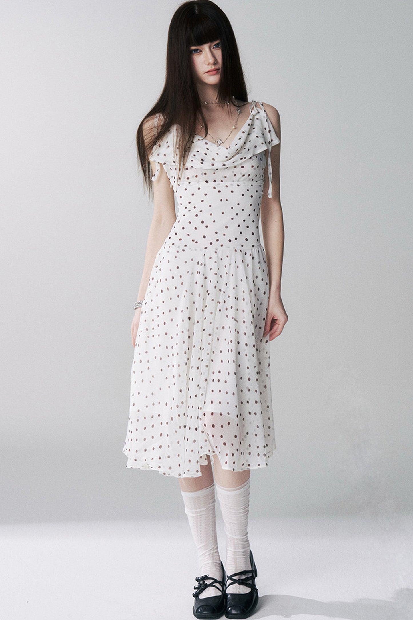 Petite Polka Dot Dress