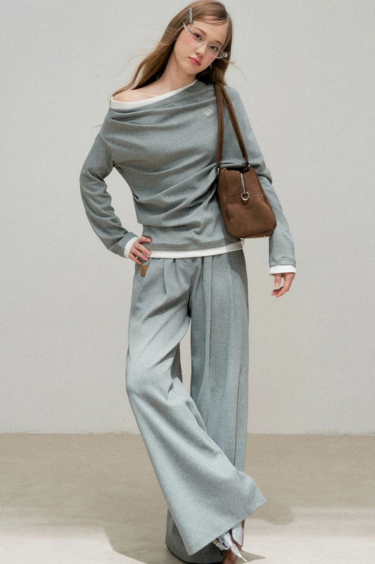 Ensemble Coloré à Épaules Dégagées