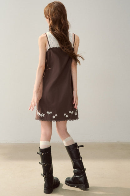 Amber Oak Suspender Dress