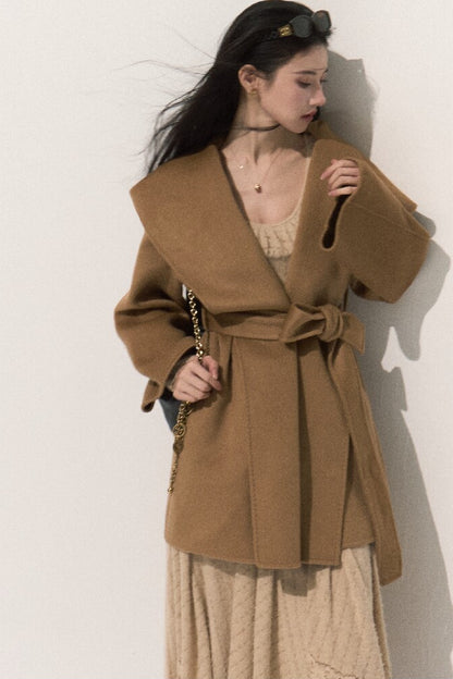 U-Neck Long Sleeve Knit Dress