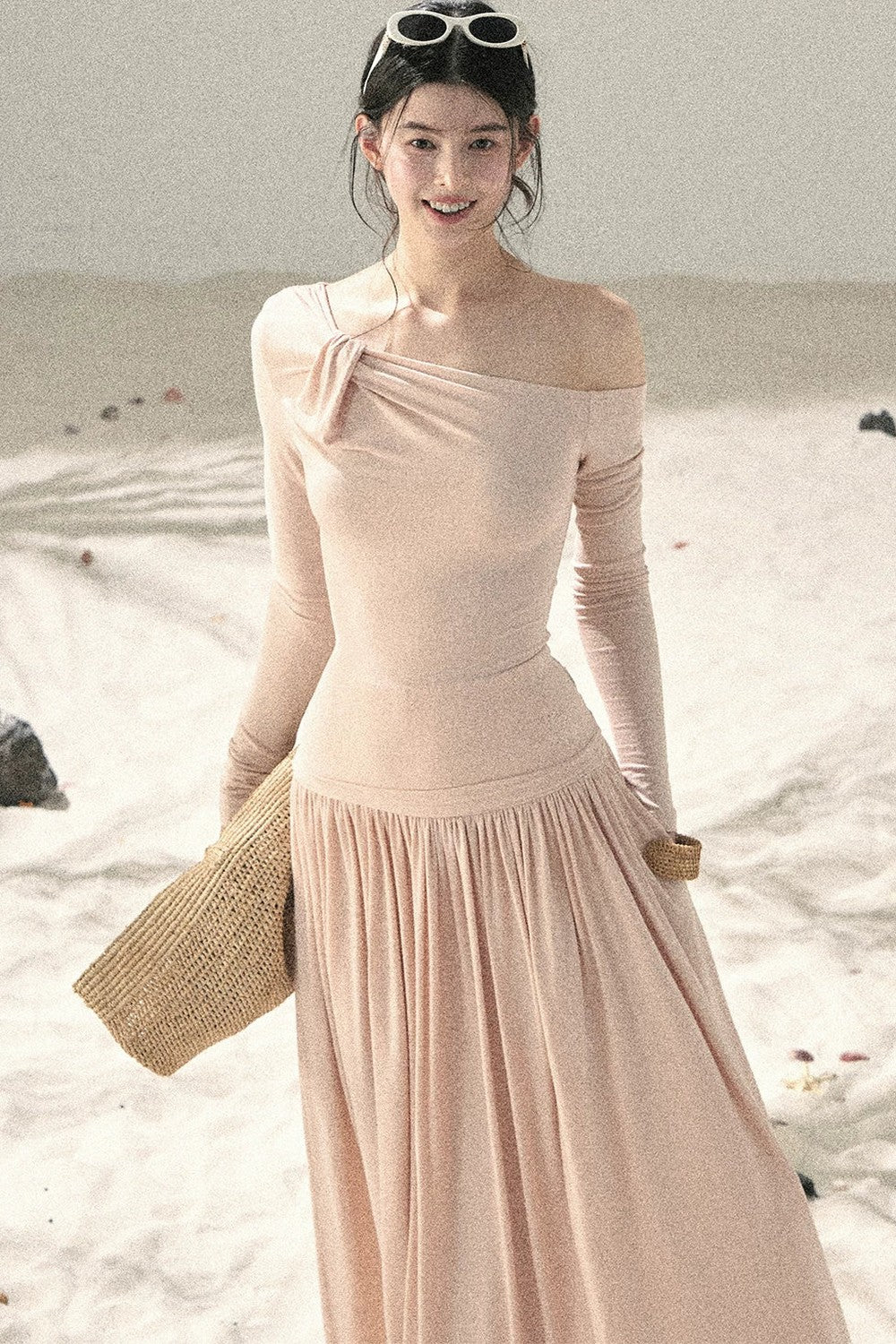 Sunset Elegance Top and Skirt Set-Up