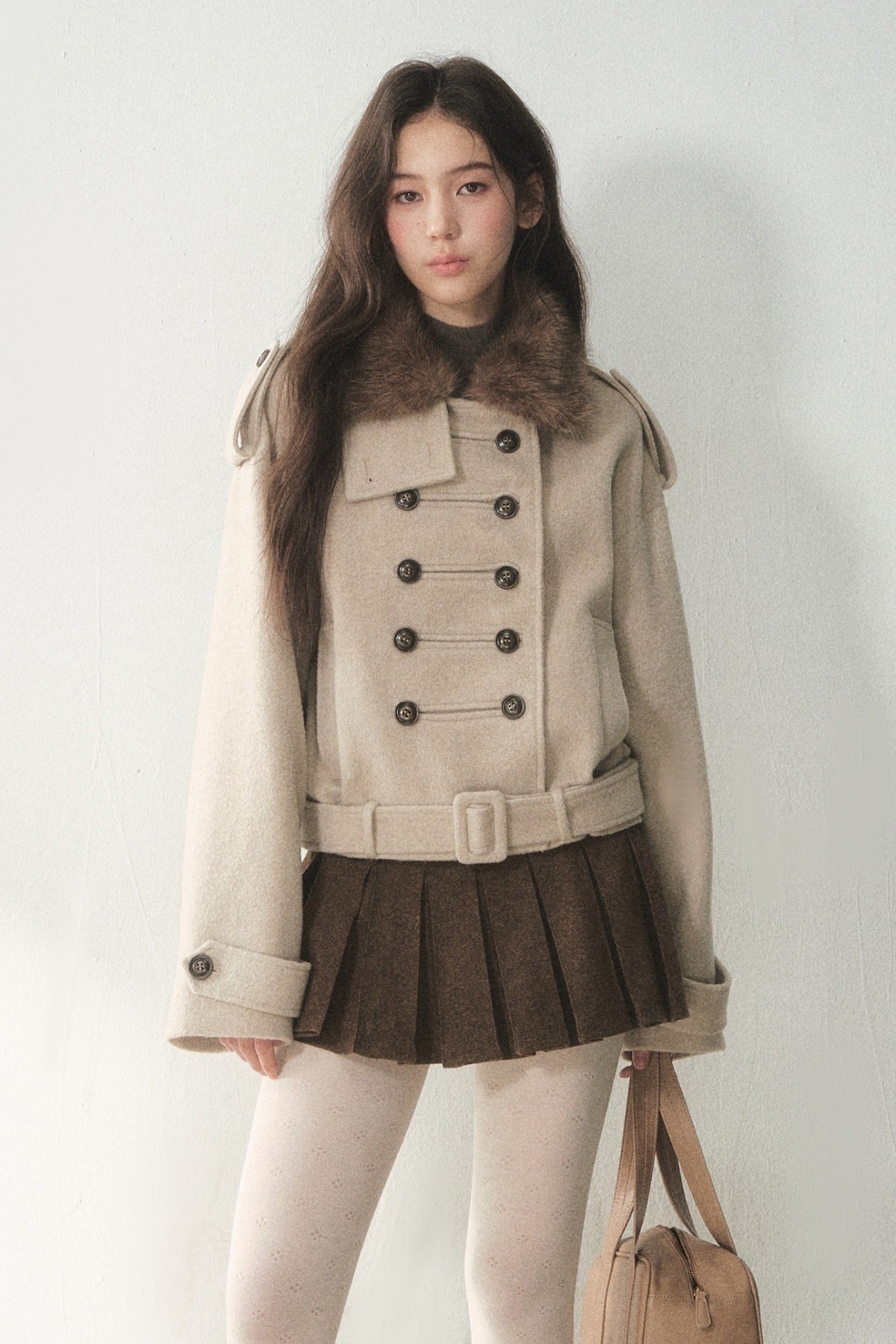 Double Breasted Wool Coat