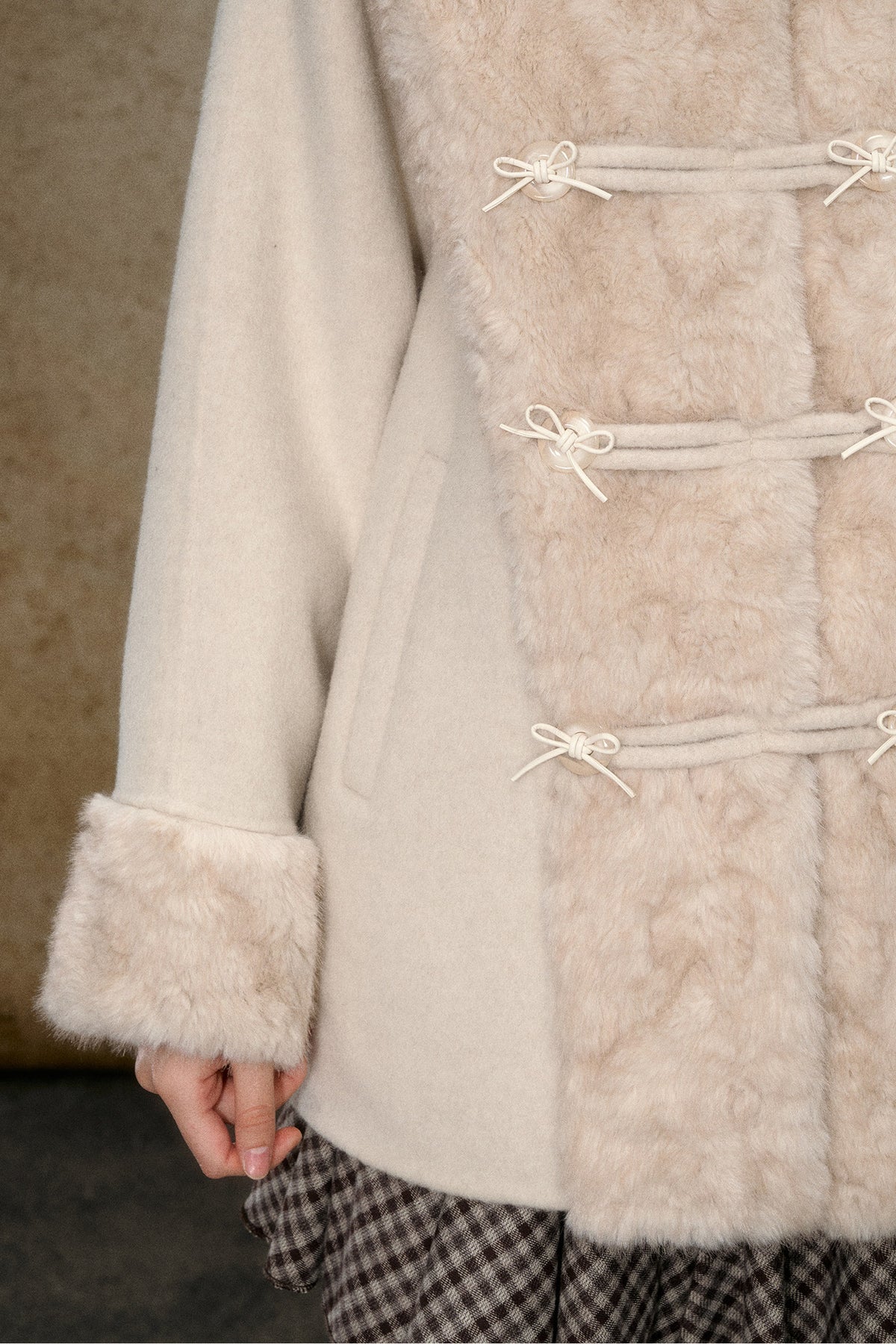 Mid-Length Double-Sided Woolen Jacket