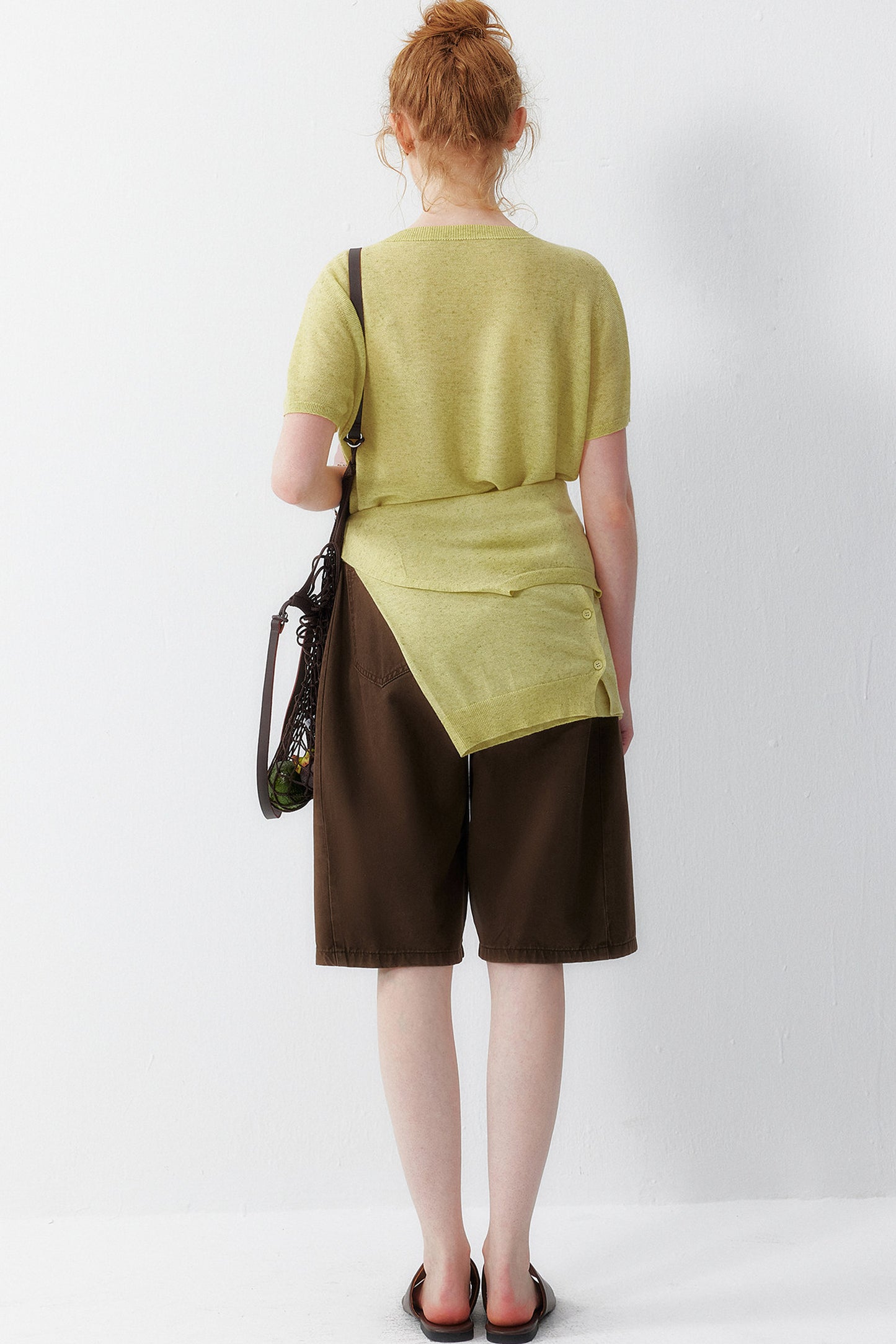 Summer Thin Breathable Knit Cardigan Set-Up