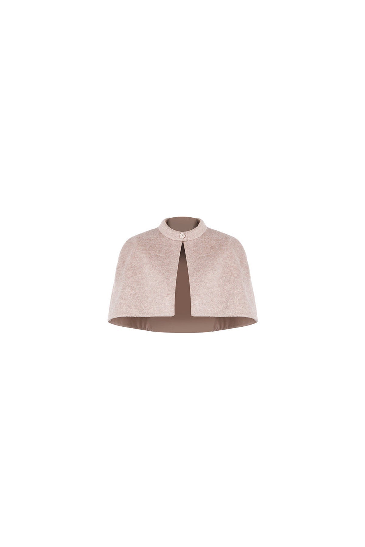 Rich Girl Style Cape Wool Coat Set-Up