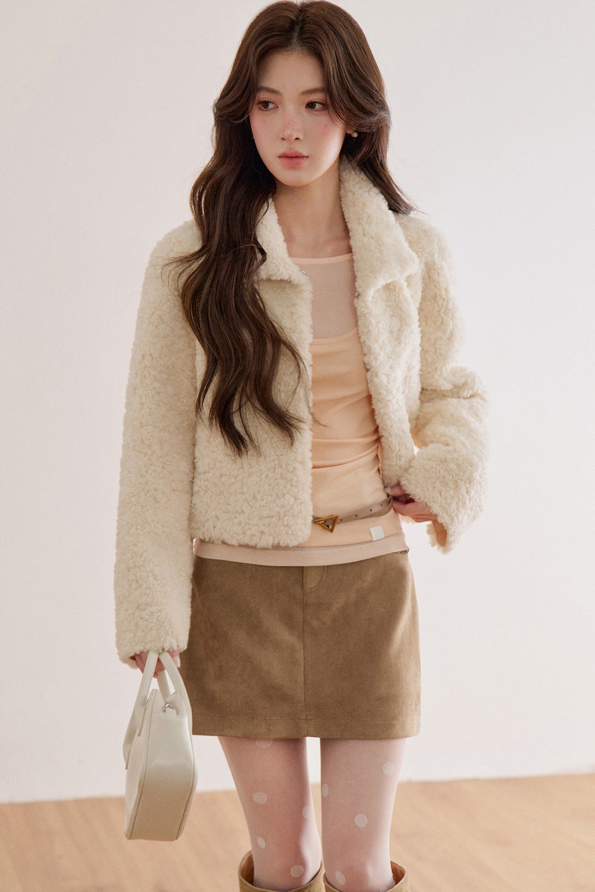 Retro Lamb Wool Plush Jacket