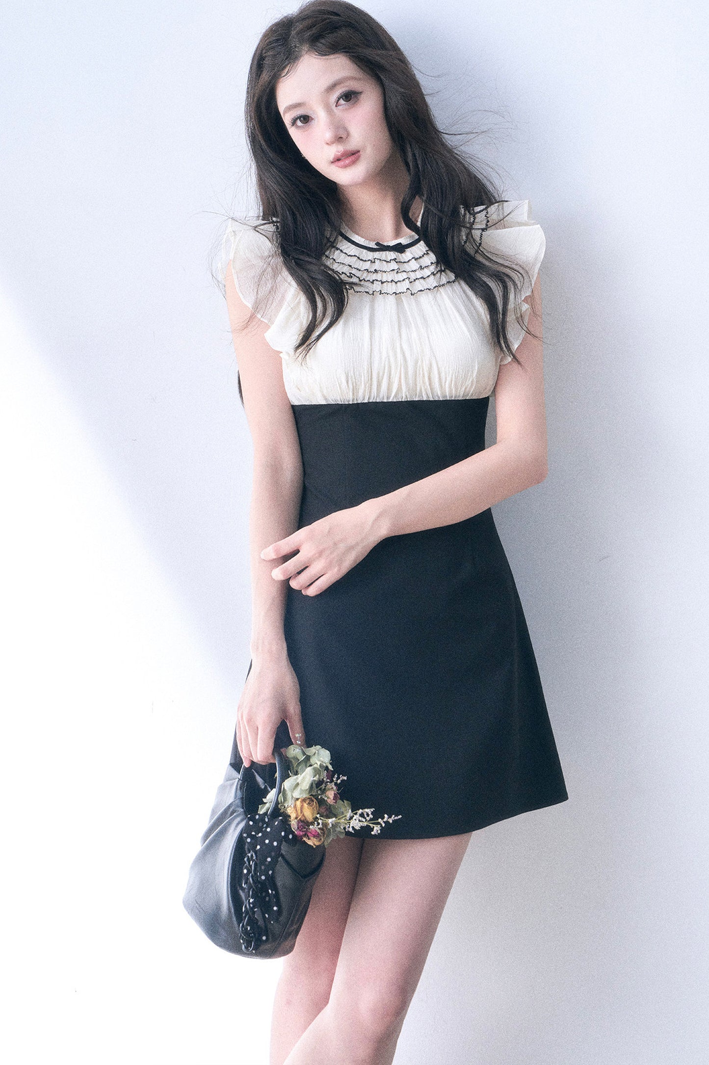 Daylight Flutter Sleeve Dress
