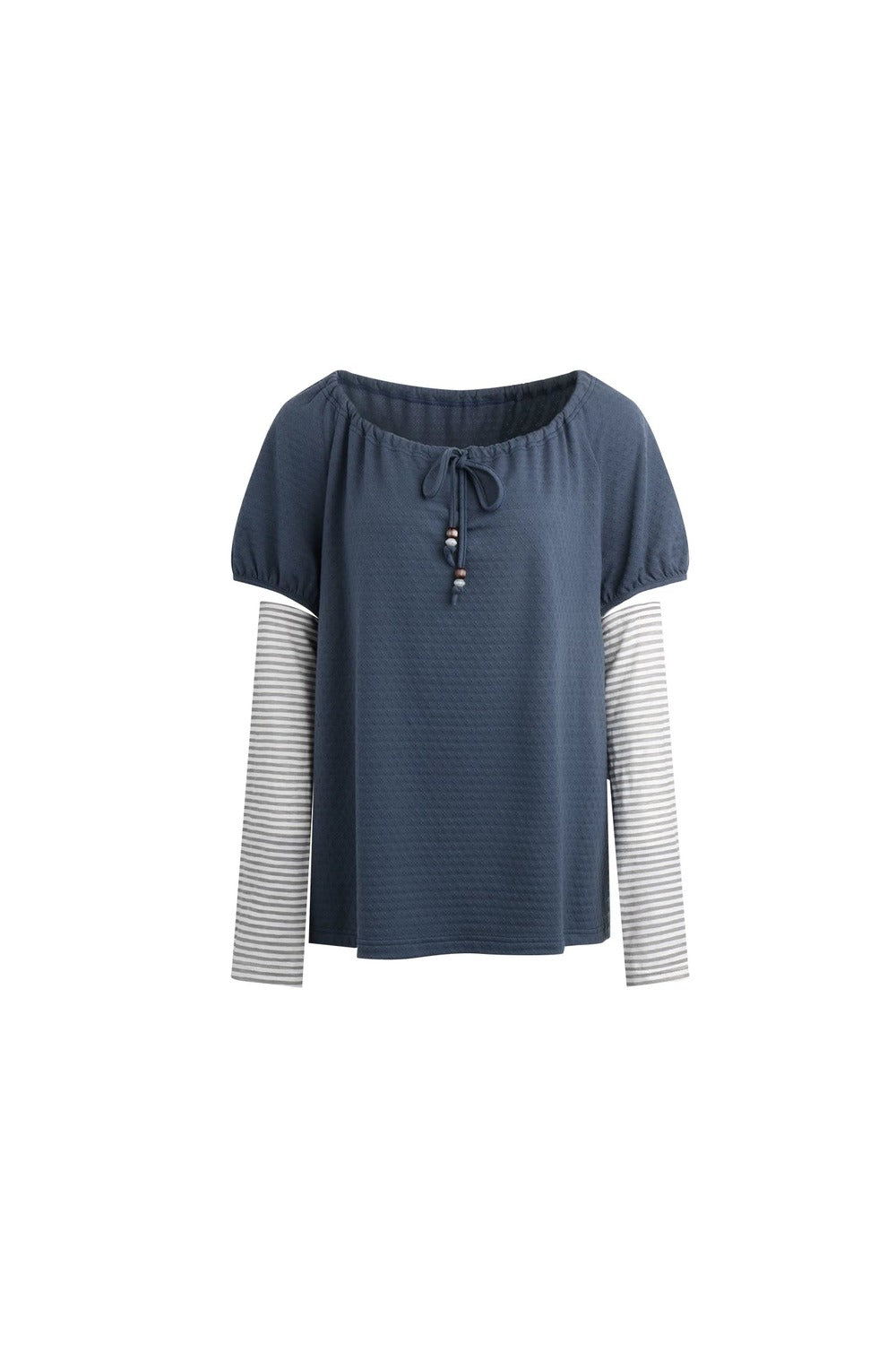 Detachable Sleeve Knitted Top