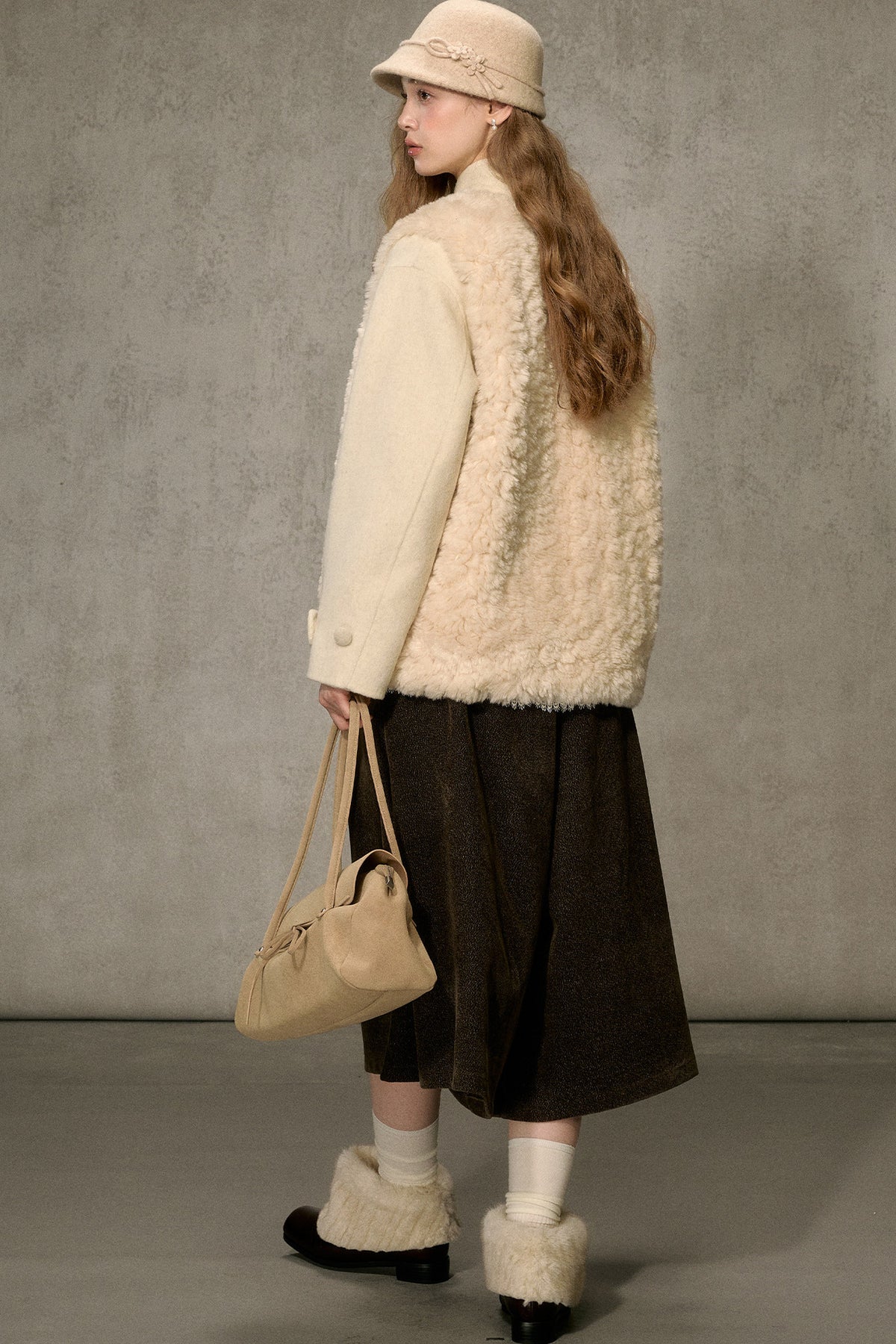 Forest Path Wide-Leg Skirt