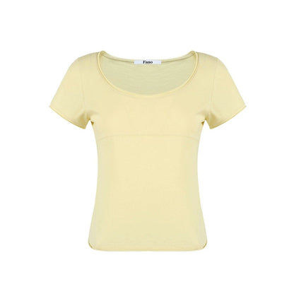 Versatile U-Neck T-Shirt