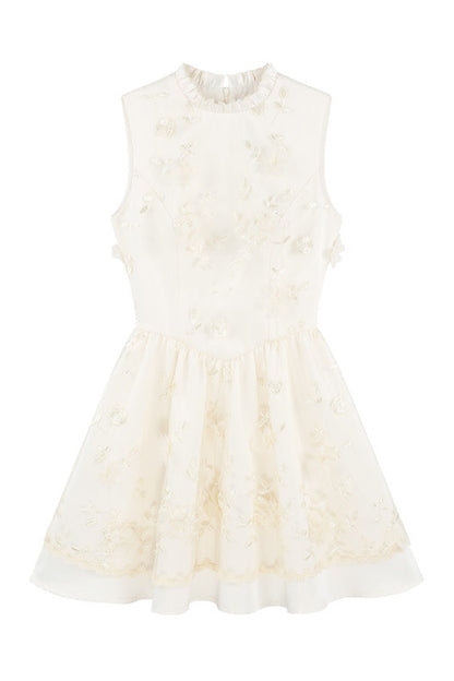 Chanel-Style Embroidered Dress