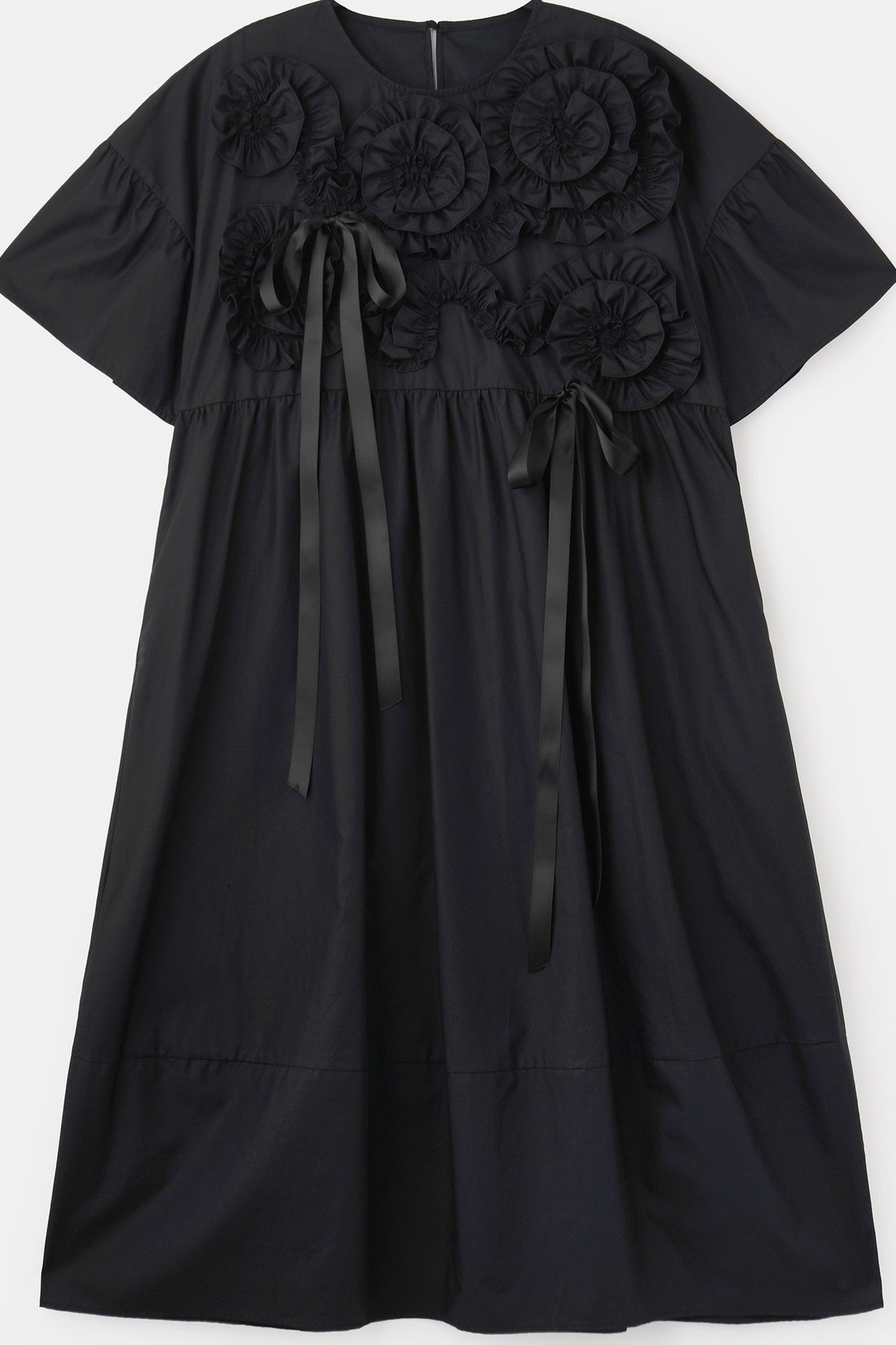 Heavy-Duty Three-Dimensional Floral Dress