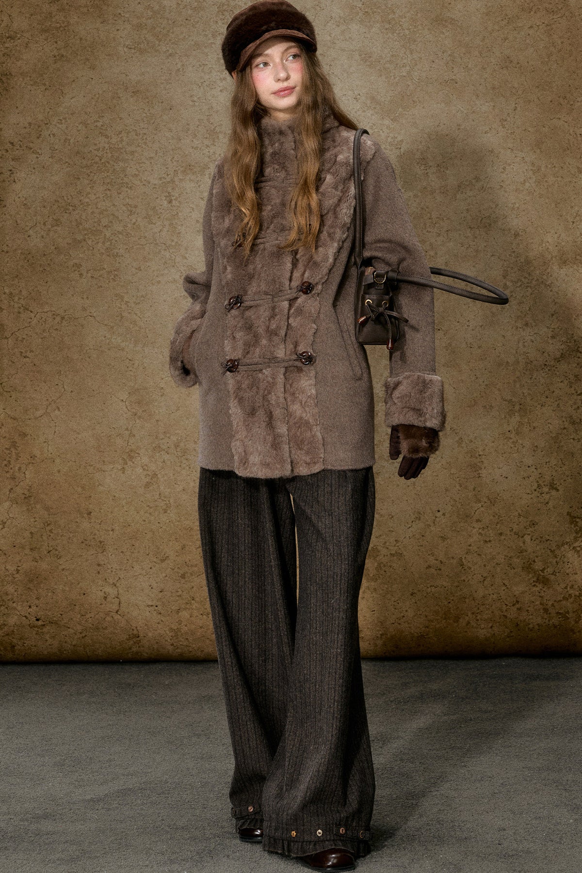 Mid-Length Double-Sided Woolen Jacket