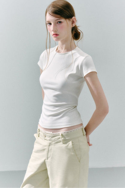 Solid Cooling Modal T-Shirt