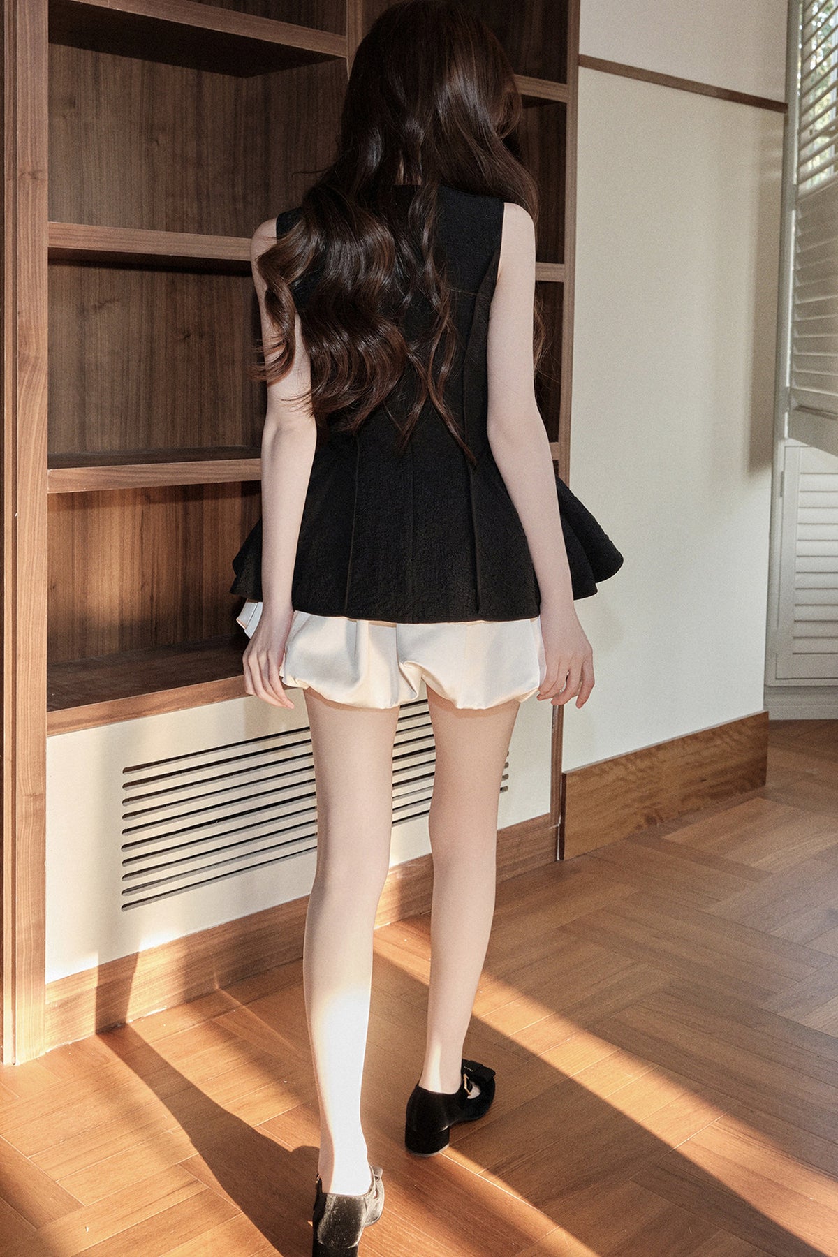 Tencel Satin Bud Skirt