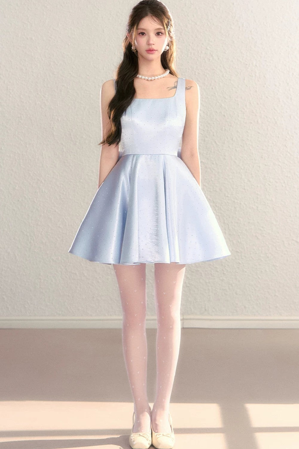 Glitter Princess A-Line Slip Dress