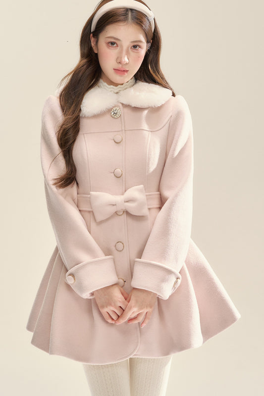 Vintage Sweetheart Bow Coat