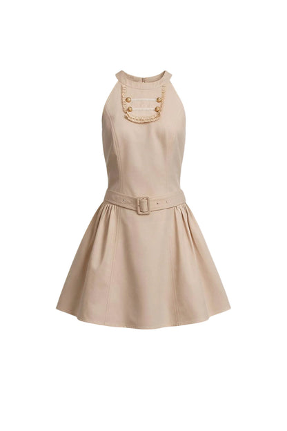 Cape Top and Halter Dress Set-Up