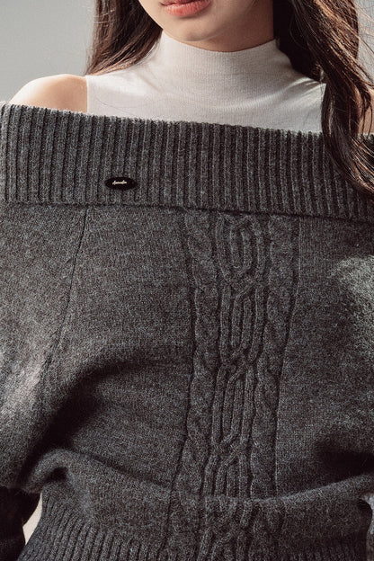 Twist Sweater Winter Two-Piece Set