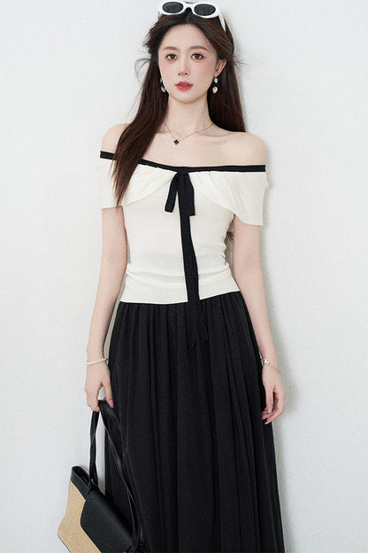 French Knit Summer Top