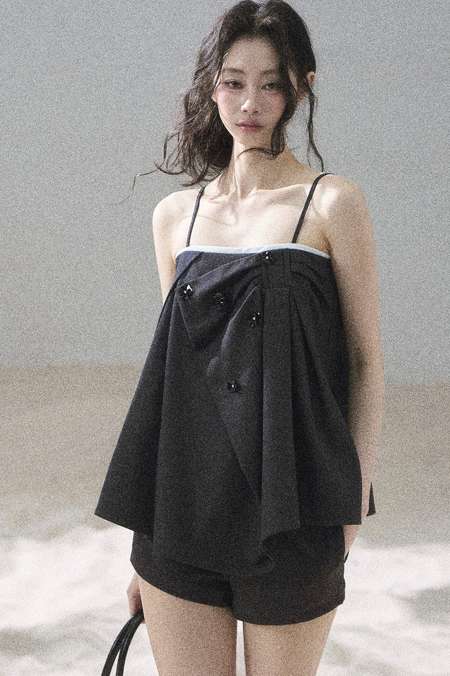 Camisole-Oberteil und Shorts-Set