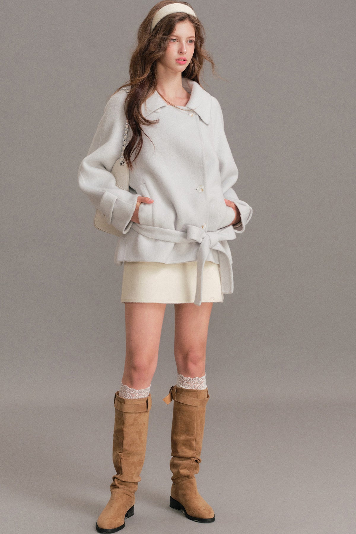 Oversized Double-Faced Wool Coat