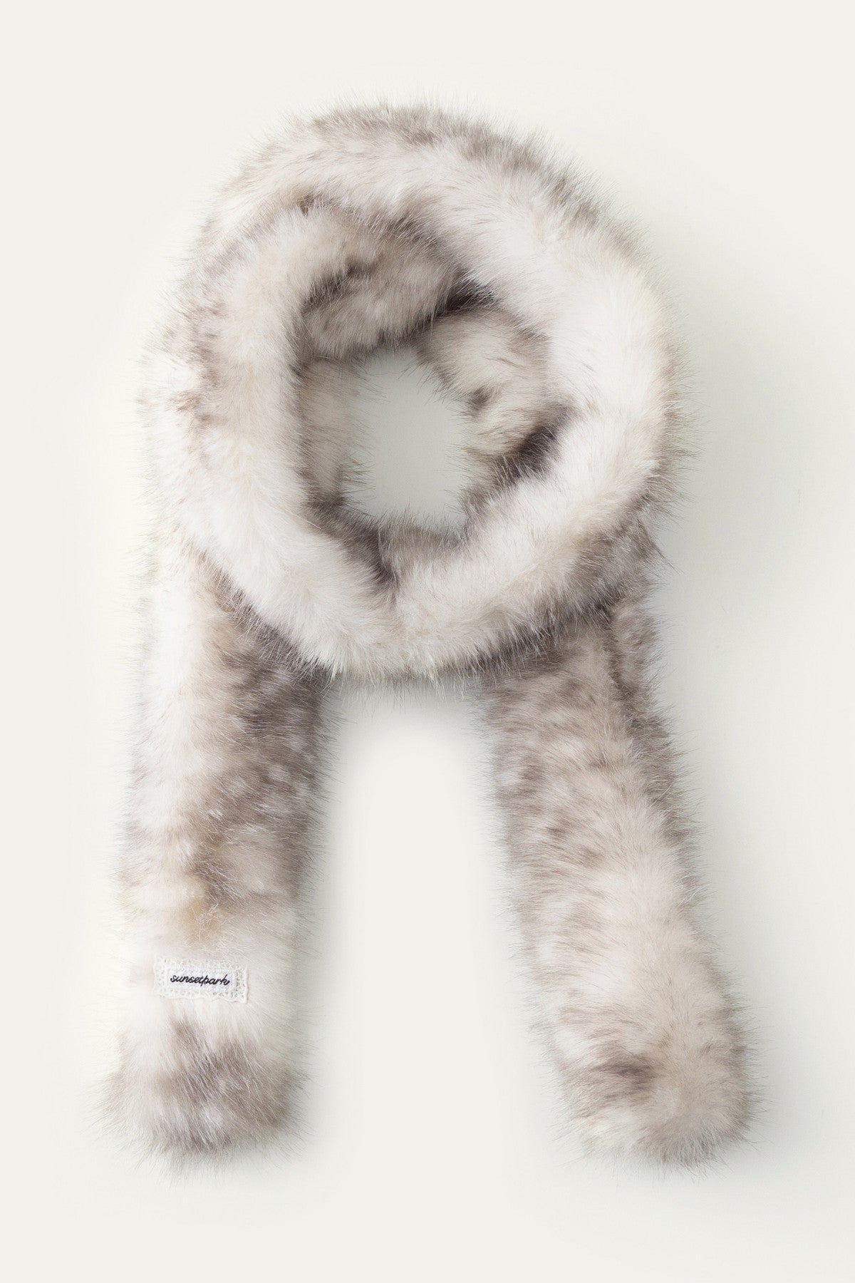 Fluffy Bambi Deer Faux Fur Scarf
