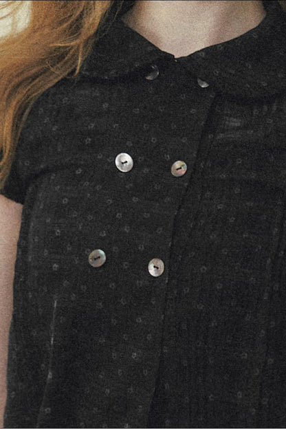 Ivory Doll Collar Blouse