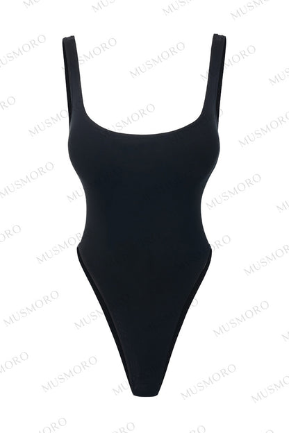 Open Back Mesh Bodysuit