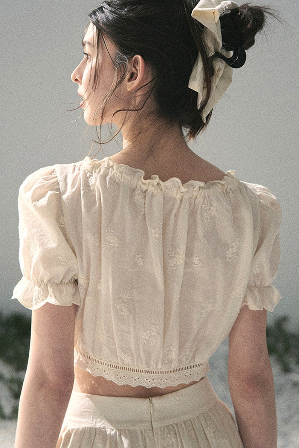 Mature Garden Summer Skirt Set-Up
