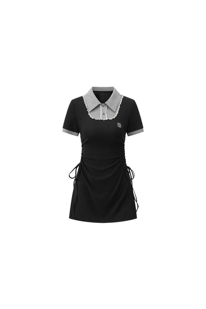 French Retro Knitted Dress