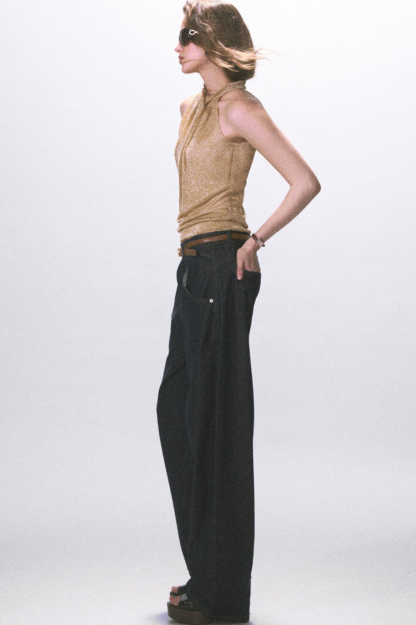 Twist Halter Backless Camisole Top