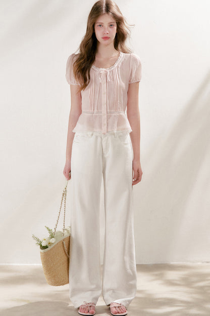 Lyocell Soft Denim Pants