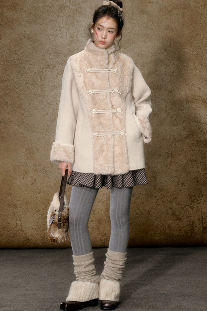Mid-Length Double-Sided Woolen Jacket