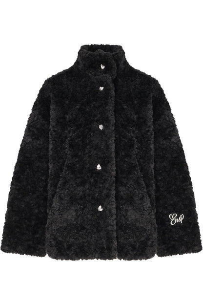 Thick Fur Integrated Jacket and Pants Set-Up