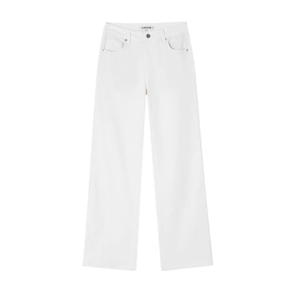 Somesowe elastische Jeans in Weißwolken-Optik