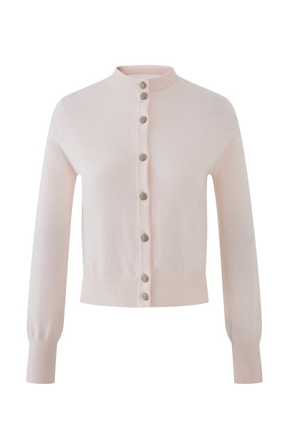 Top cardigan in cashmere stile Old Money